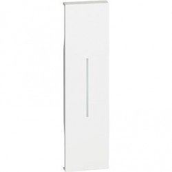 L.Now - Cover Comando 1 Mod. Bianco ( BTICINO cod. KW01 )