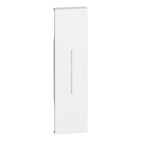 L.Now - Cover Comando 1 Mod. Bianco ( BTICINO cod. KW01 )