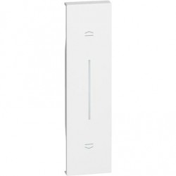 L.Now - Cover Comando Tapparelle 1M Bianco ( BTICINO cod. KW05 )