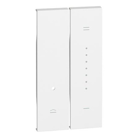 L.Now - Cover Dimmer 2M Bianco ( BTICINO cod. KW19 )