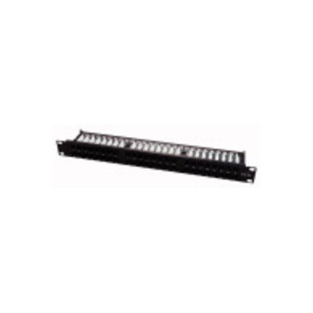 Pannello Patch 24 Posti Rj45 Nero ( ELCART cod. 404864000 )