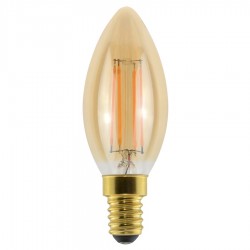 Eco-Oliva Filoled 4,5W 230V E14 2500K Gold ( MARINO CRISTAL cod. 21563 )