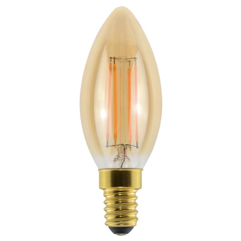 Eco-Oliva Filoled 4,5W 230V E14 2500K Gold ( MARINO CRISTAL cod. 21563 )