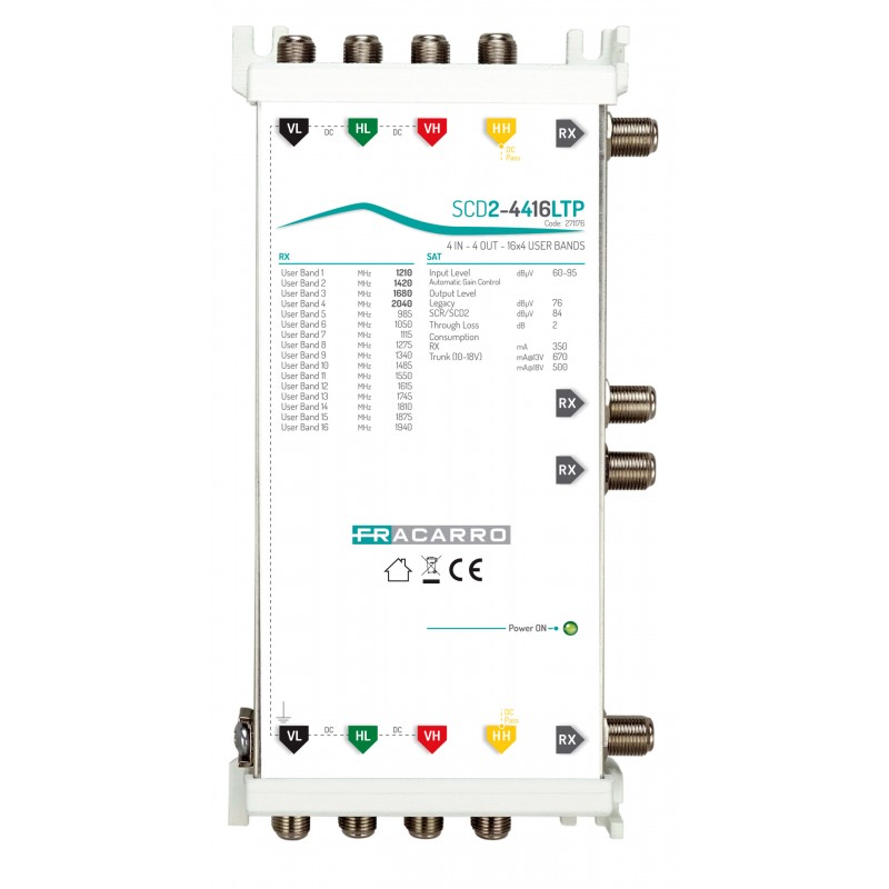 Scd2-4416Ltp Msw Scd2 4In 4Out ( FRACARRO cod. 271176 )