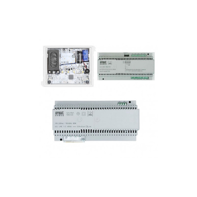 Kit Colonna Sec 2Voice Alpha ( URMET cod. 1783/728 )