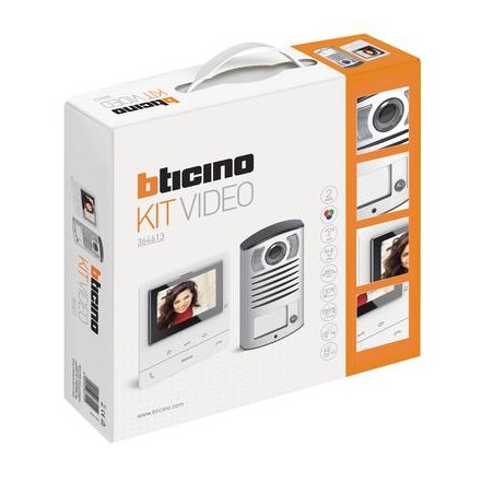 Kit Video Classe100 V16B Mono-Fam. + L2000 ( BTICINO cod. 364613 )