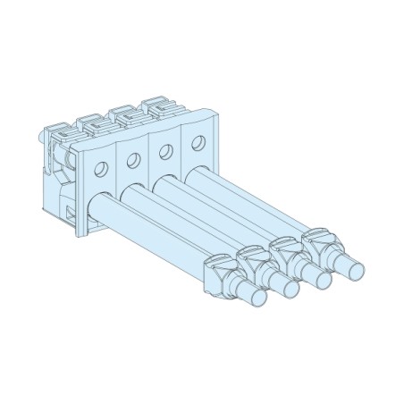 Collegamento Powerclip Nsa160+Vigi Ex-04148 ( SCHNEIDER cod. LVS04148 )