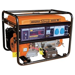 Generatore Benzina Avv Elettrico Rame 5,5Kw ( VINCO cod. 60124L )