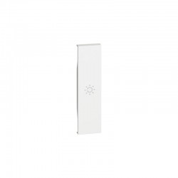 L.Now - Cover Comando Luce 1 Mod. Bianco ( BTICINO cod. KW01A )