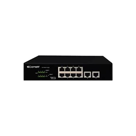 Poe Switch, 8 Port +2Ge Uplink ( COMELIT IMMOTEC cod. IPSWP10N01A )