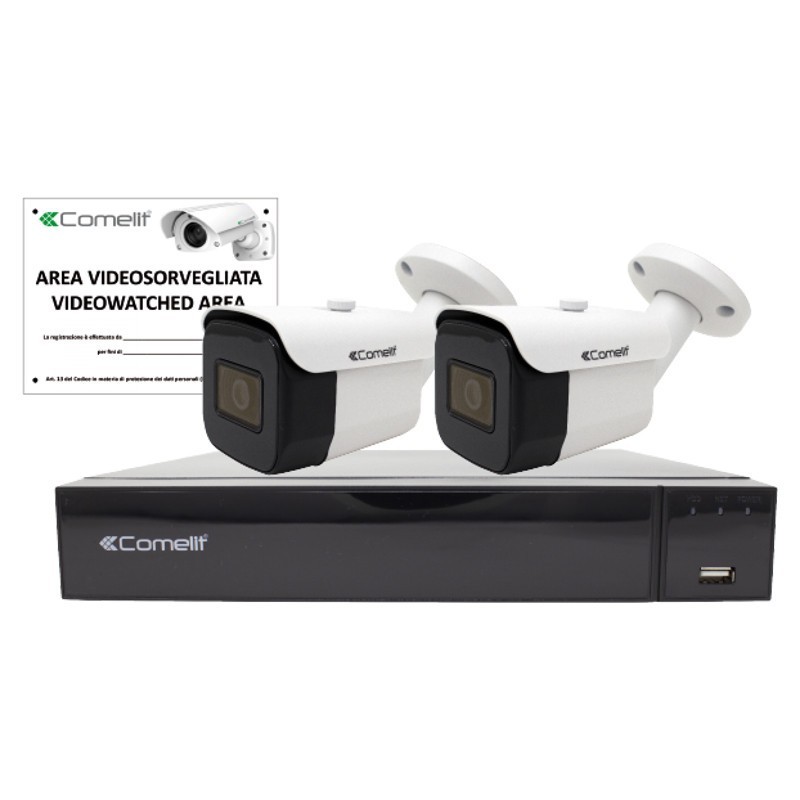 Kit Ip Ipnvr004S05Pa ? 2X Ipbc ( COMELIT IMMOTEC cod. IPKIT004S02PA )