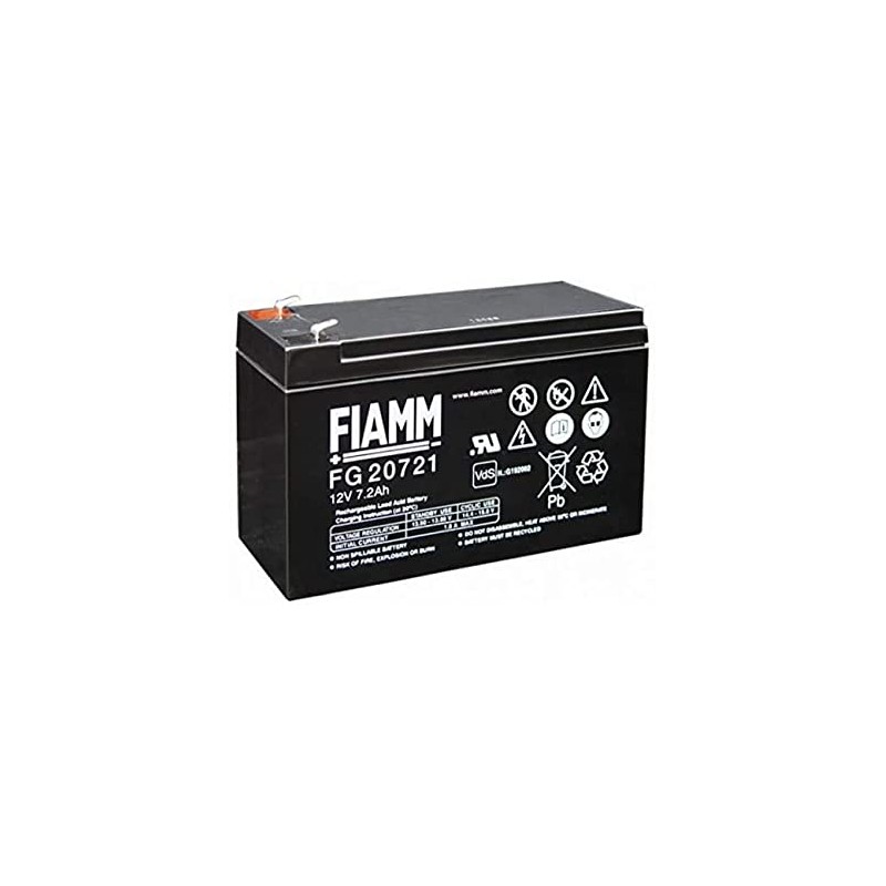 Batteria Fiamm 12V 7,2Ah ( FIAMM cod. FG20721 )