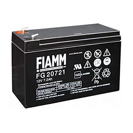 Batteria Fiamm 12V 7,2Ah ( FIAMM cod. FG20721 )