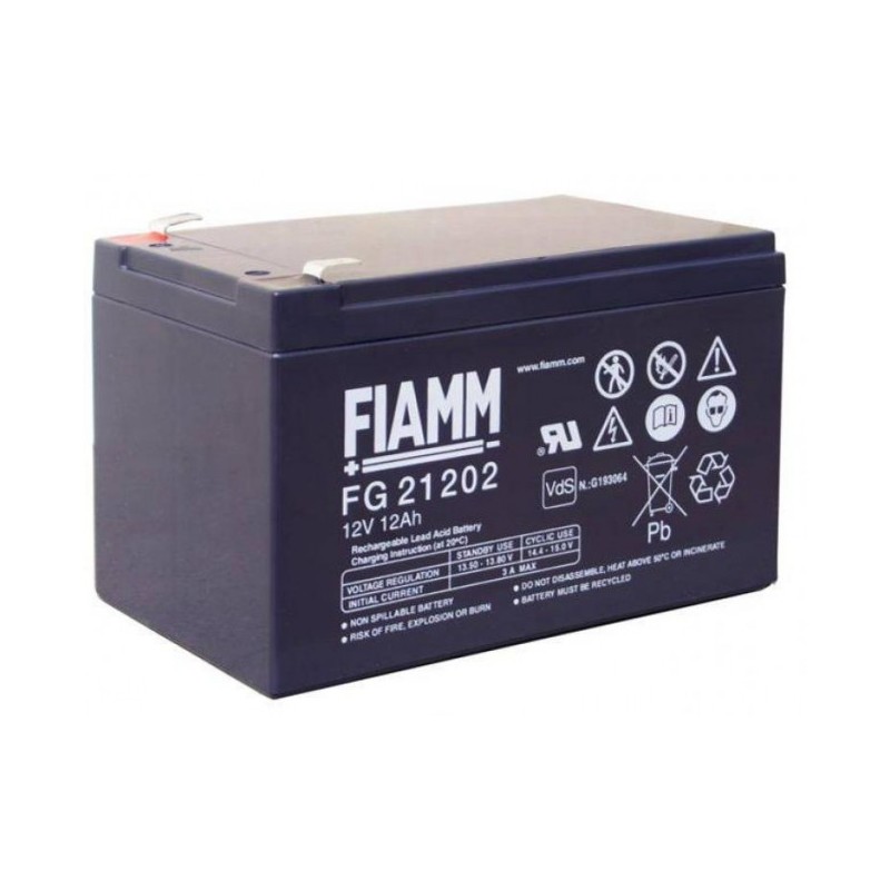 Batteria Fiamm 12V 12Ah ( FIAMM cod. FG21202 )