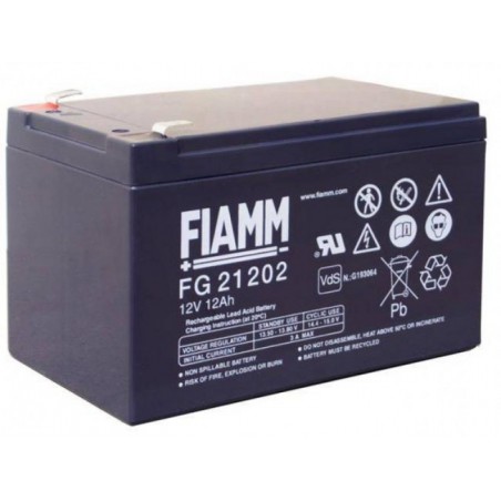 Batteria Fiamm 12V 12Ah ( FIAMM cod. FG21202 )