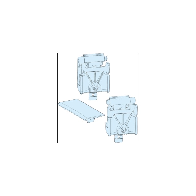 Front Plate Hinge Kit ( SCHNEIDER cod. LVS08585 )