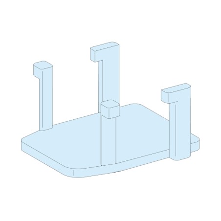 12 Supporti Otturatori Linergy ( SCHNEIDER cod. LVS01109 )