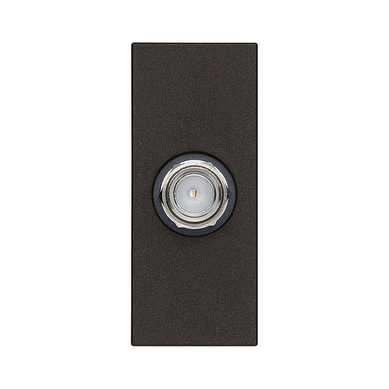 Presa Coassiale Tipo F Nero ( VIMAR cod. 30318.G )