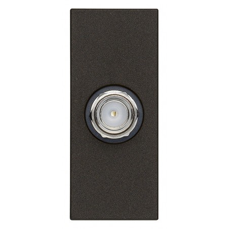 Presa Coassiale Tipo F Nero ( VIMAR cod. 30318.G )