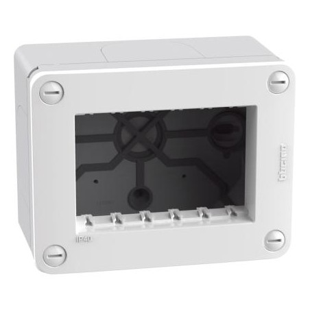 Matixgo - Scatola Ip40 3M White ( BTICINO cod. 28403W )