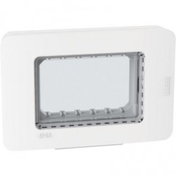 Matixgo - Placca Ip55 3M White ( BTICINO cod. 28603W )