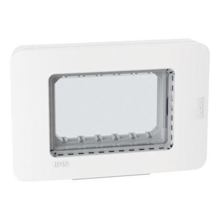 Matixgo - Placca Ip55 3M White ( BTICINO cod. 28603W )