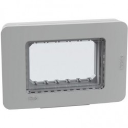 Matixgo - Placca Ip55 3M Grey ( BTICINO cod. 28603G )