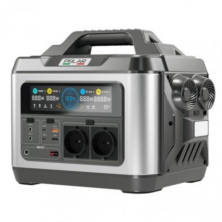 Power Station Potenza Nom.1200W Max 2400W 1220Wh 50Ah 230V ( VINCO cod. 27100 )