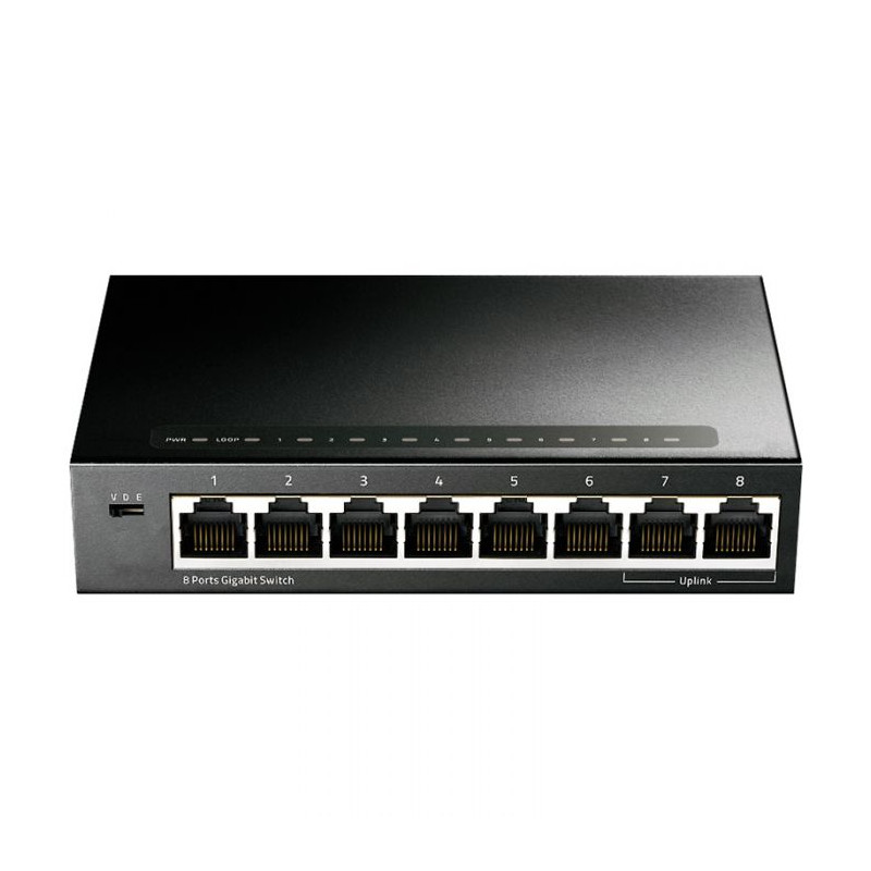 Switch Gigabit 8Porte Desk Metal ( ELCART cod. 429866300 )