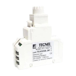 Dimmer Deviatore Ventilatori 25-350W/230V Bianco ( TECNEL cod. TE4595B.3M )