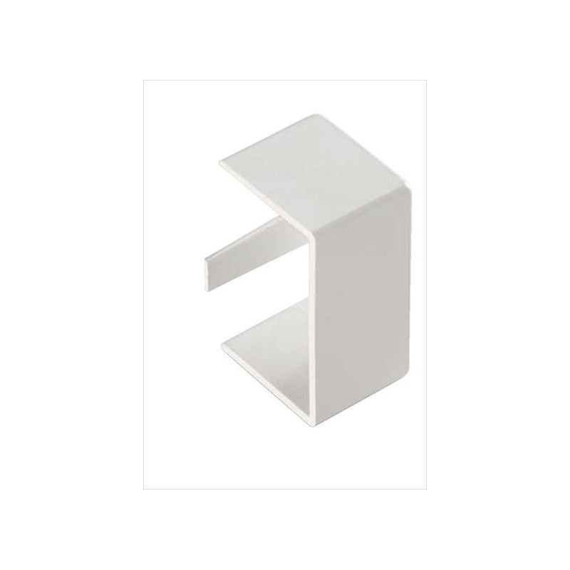 Tappo Term. Minicanale Dim. 15X17 Bianco ( ELETTROCANALI cod. ECTT1517B )