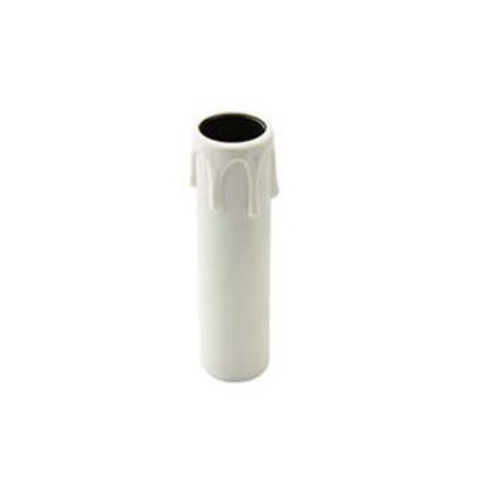 Portalampade E14 A Candela H 65 Bianco ( F.A.I. cod. 1200/BI )