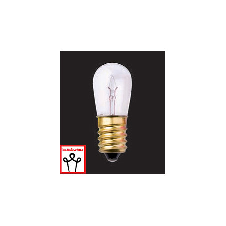 Lampada Ad Incandescenza E14 19X47 24V 3W Chiaro ( WIMEX cod. 4104410 )