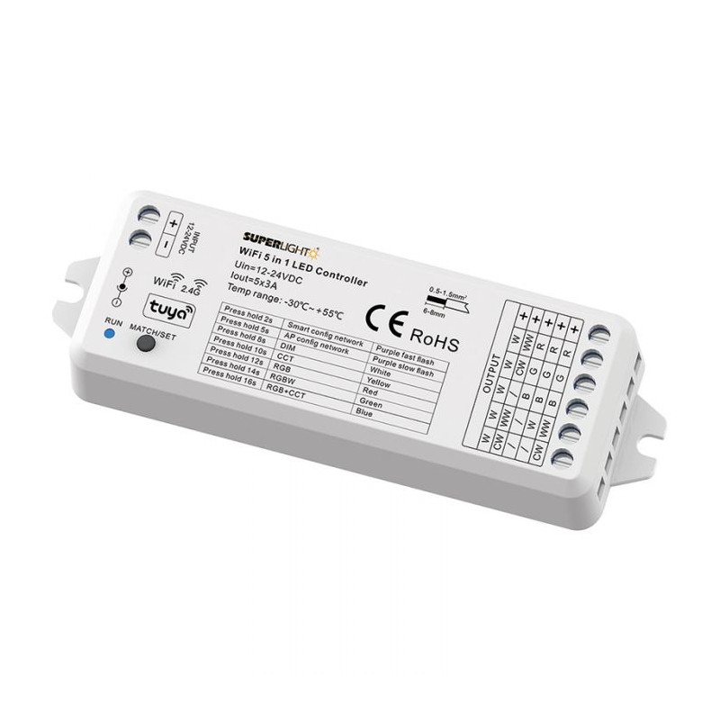 Contr.Led Wifi Tuya Allinone 5 ( ELCART cod. 132215000 )