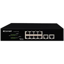 Poe Switch, 8 Port +2Ge Uplink ( COMELIT IMMOTEC cod. IPSWP10N01A )