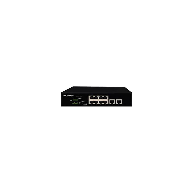 Poe Switch, 8 Port +2Ge Uplink ( COMELIT IMMOTEC cod. IPSWP10N01A )