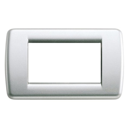 Placca Rond 3M Met.Argento Me ( VIMAR cod. 16753.21 )