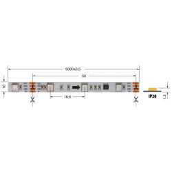 Striscia Led 5M 14,4W/M Rgb...