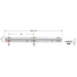 Striscia Led 5M Cob Rgb...