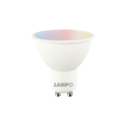 Lampada Led 6W 230V Rgb+W...