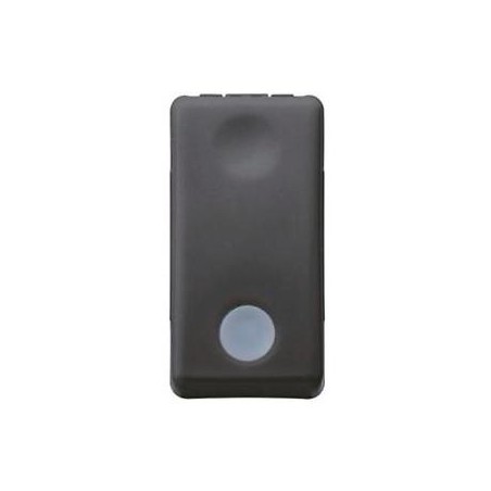 Pulsante 1P Na 10A Luminoso 230V Sy/Bk ( GEWISS cod. GW21515 )