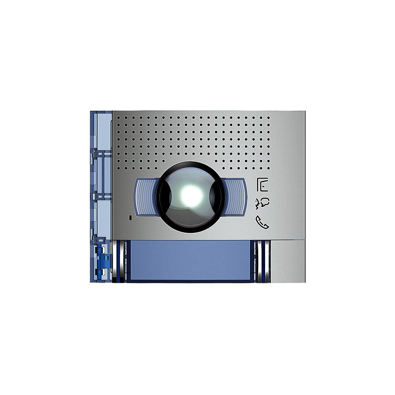 Frontale A/V Grandangolare 2P Doppia Finitura Allmetal ( BTICINO cod. 351321 )