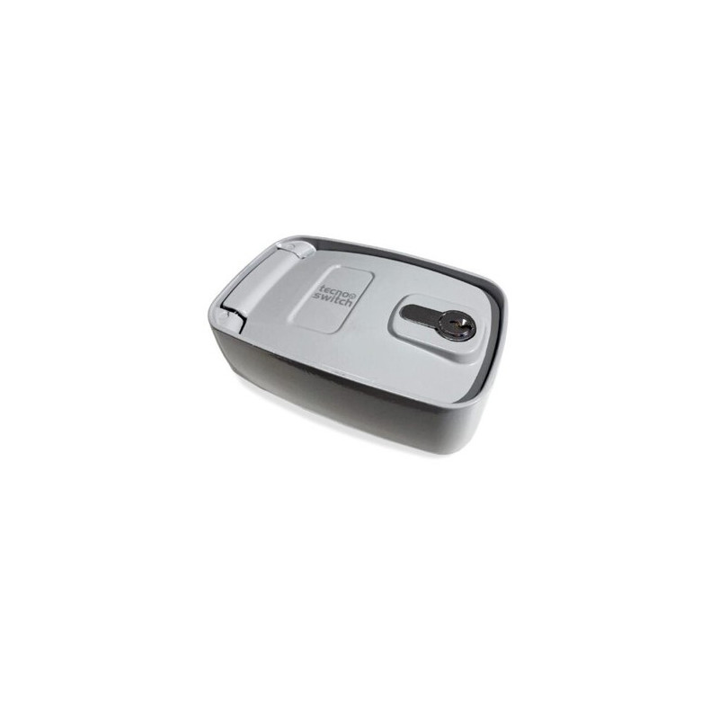 Blindino A Chiave In Alluminio Con Pulsante ( Tecnoswitch Cod. Sl003Lv )