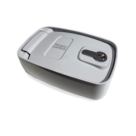 Blindino A Chiave In Alluminio Con Pulsante ( Tecnoswitch Cod. Sl003Lv )