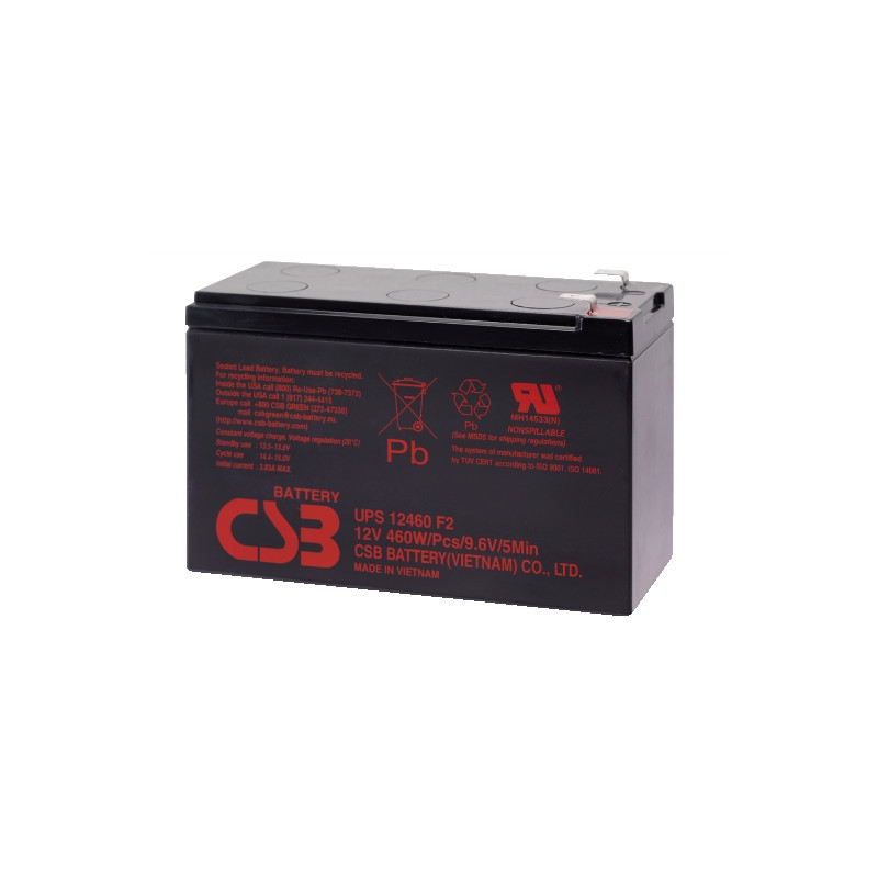 Batteria Alpiombo Csb Ups 12460 F2 ( Konelco Gbs Cod. 39640910 )