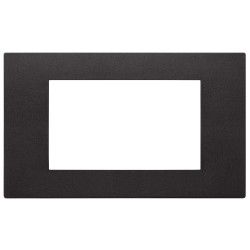 Placca 4M Nero ( Vimar Cod....