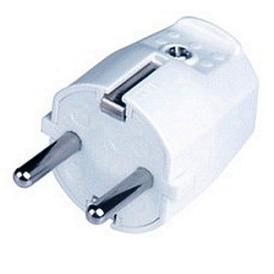 Spina Schuko 16A Bianca (...