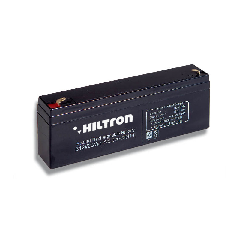 Batteria Al Piombo 12V 2Ah Cobat Incluso (Hiltron Cod. B12V2A)